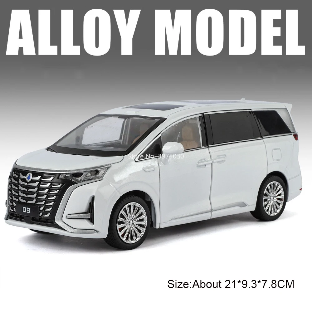 1:24 Scale Diecast SUV Model in Black 7 1:24 Scale Diecast SUV Model in Black - Image 7