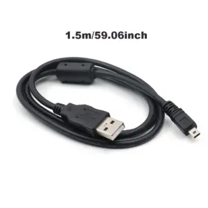 USB to Mini 8P Data Cable for Cameras and Phones 10 Sbbe2759c706e40f387fb4445a64cb456W