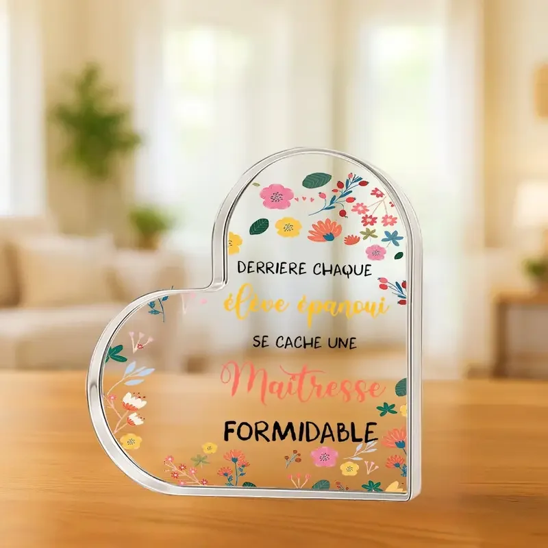 French Teacher Appreciation Gift Plaque 5 French Teacher Appreciation Gift Plaque - Image 5