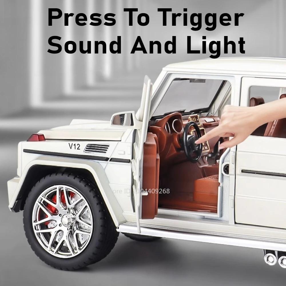 Pink Mercedes-Benz G-Class Diecast Toy Car 3 Pink Mercedes-Benz G-Class Diecast Toy Car - Image 3