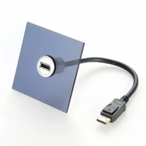 DisplayPort Extension Cable 0.3m with Locking Mechanism 7 Sbc172a2d2d424bd398010215503e63b0A