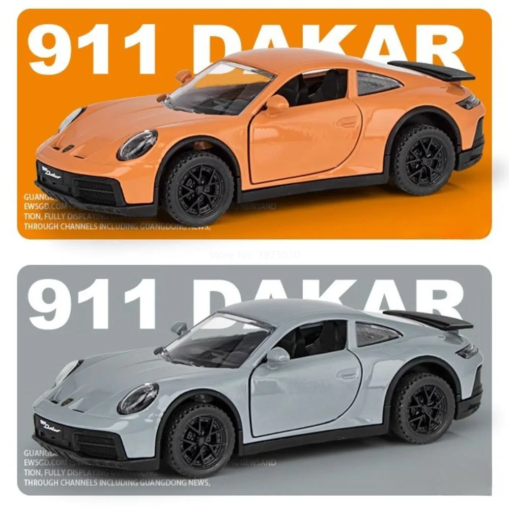 Vibrant Blue 1:32 Porsche 911 Diecast Model 6 Vibrant Blue 1:32 Porsche 911 Diecast Model - Image 6