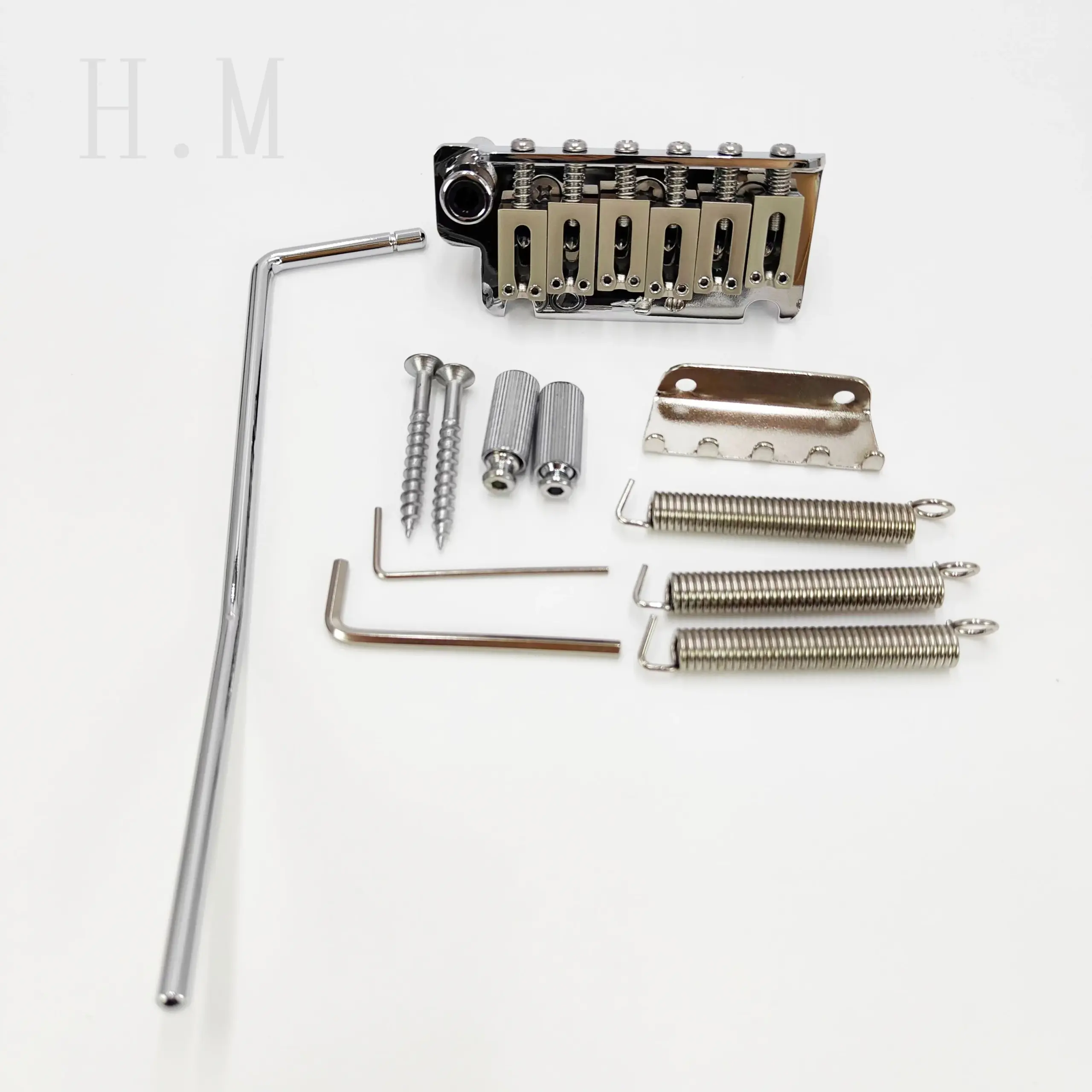 Zinc Alloy Electric Guitar Bridge Kit 6 Zinc Alloy Electric Guitar Bridge Kit - Image 6