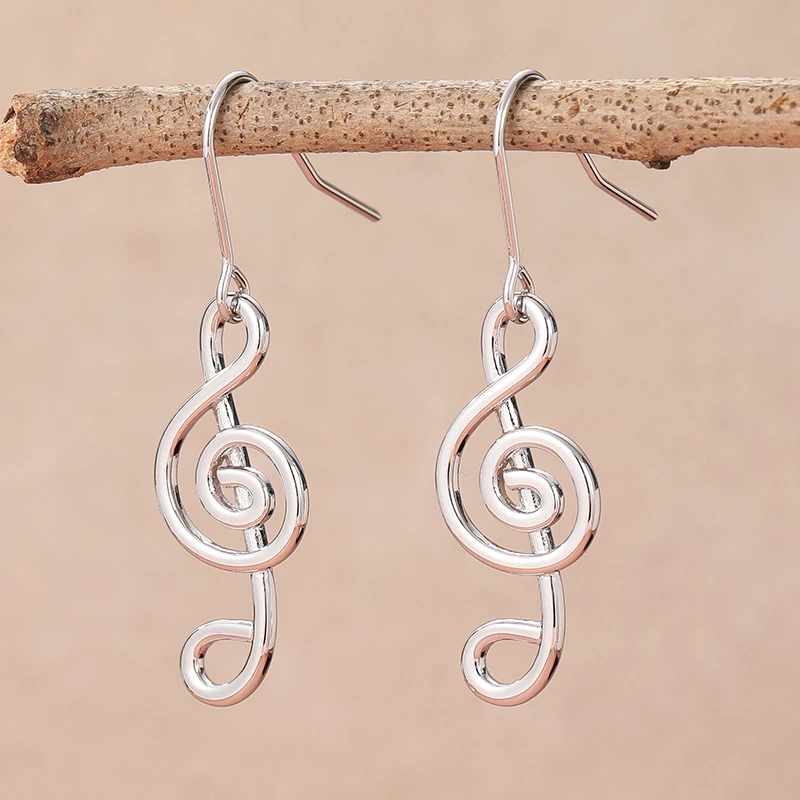 Vintage Silver Spiral Earrings 2 Vintage Silver Spiral Earrings - Image 2