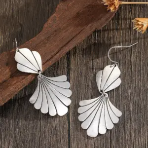 Vintage Geometric Flower Drop Earrings for Women 8 Sbc29321d1e8a4129a8a60bee26a5e92bP