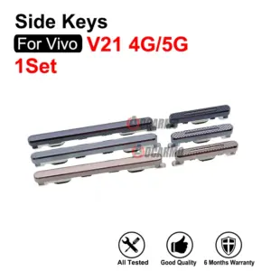 Vivo V21 Replacement Side Buttons in Multiple Colors