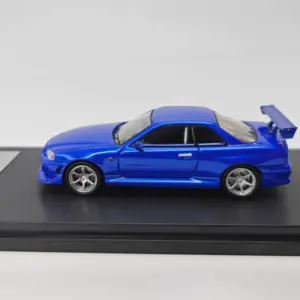 Skyline GT-R R34 C-West 1/64 Diecast Model 11 Sbc53bf12dc3f4d2e85a762c1ad758e43Y