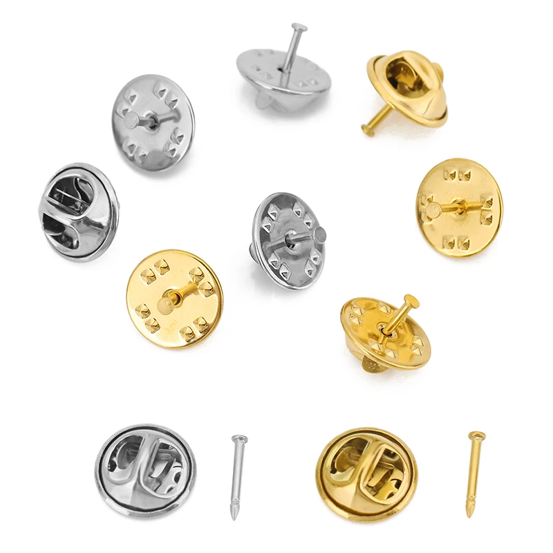 Gold Plated Stainless Steel Jewelry Bases (Set of 10) 5 Gold Plated Stainless Steel Jewelry Bases (Set of 10) - Image 5