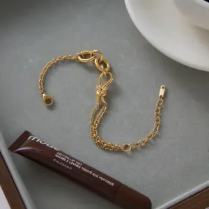 Stainless Steel Double Color Knot Bracelet 13 Sbc6eab8c38224d3db9800b550ecafe0dj