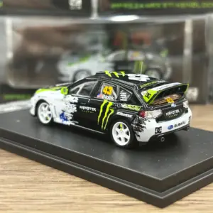 White Subaru Impreza WRX STI Rally Car Model 1:64 9 Sbc98b9cc67e341a0b0dc51fa4ef8f672t