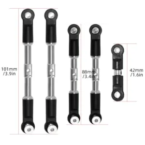 Set of Five Steel RC Car Turnbuckles for Arrma Models 7 Sbc9faa2ebbee451180f96dd059309ecaa