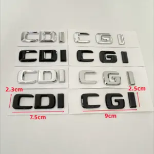 Mercedes-Benz Badge Letters for Trunk Customization 12 Sbca28ebd9c3b4243a386af3bdf9562a0X