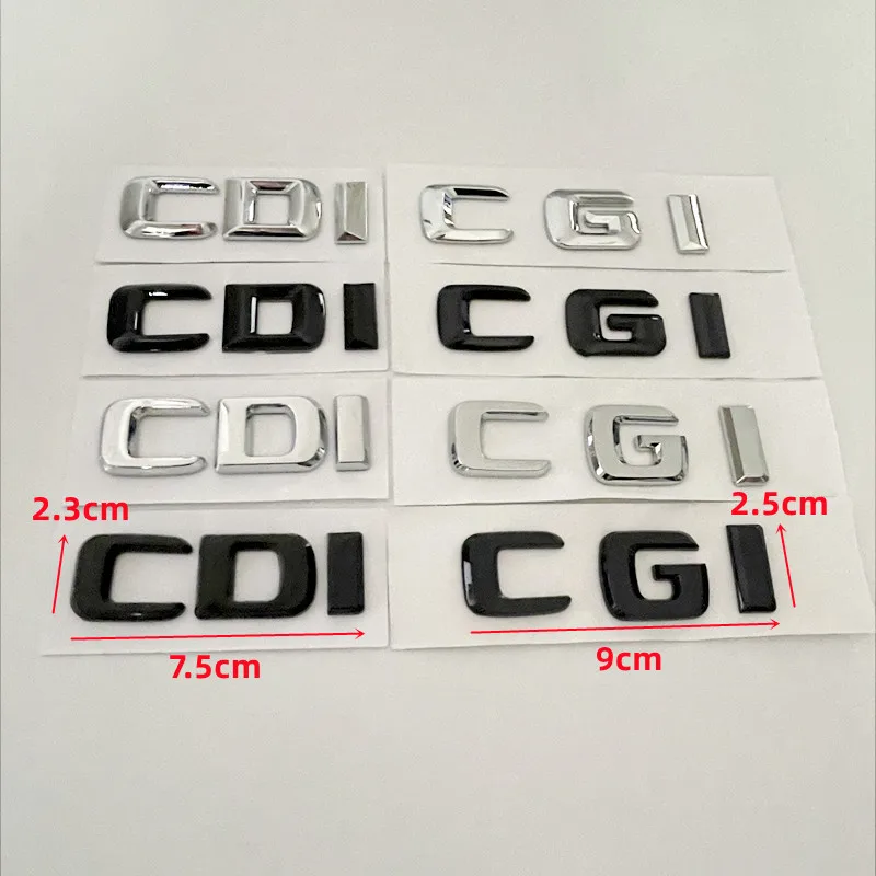Mercedes-Benz Badge Letters for Trunk Customization 3 Mercedes-Benz Badge Letters for Trunk Customization - Image 3