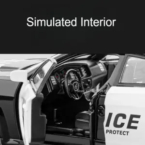 1:32 Scale Miniature Police Car for Collectors 12 Sbcadf8dcd57f435781c164d1fc291655H