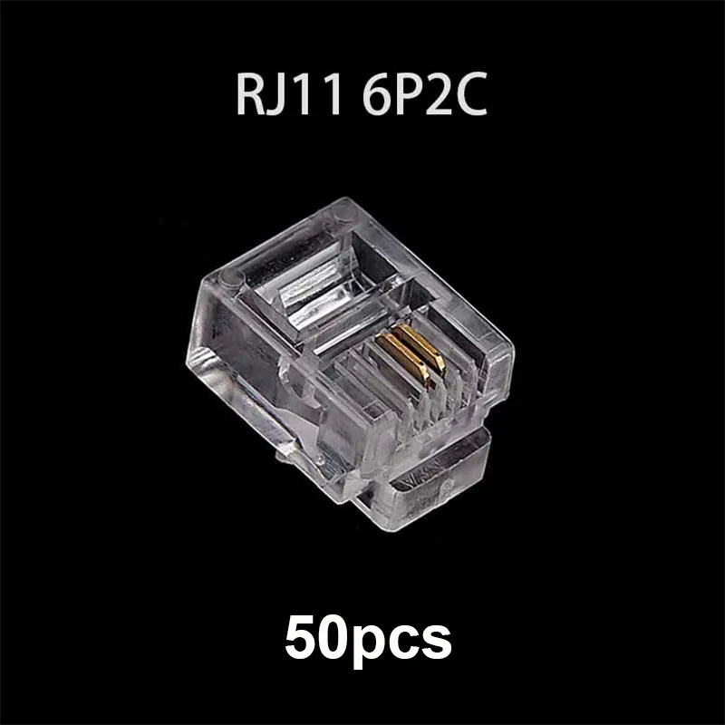 RJ11 Connector Set 20/50/100 Pack with Gold Plated Contacts 9 RJ11 Connector Set 20/50/100 Pack with Gold Plated Contacts - Image 9