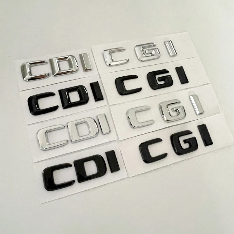 Mercedes-Benz Badge Letters for Trunk Customization 4 Mercedes-Benz Badge Letters for Trunk Customization - Image 4