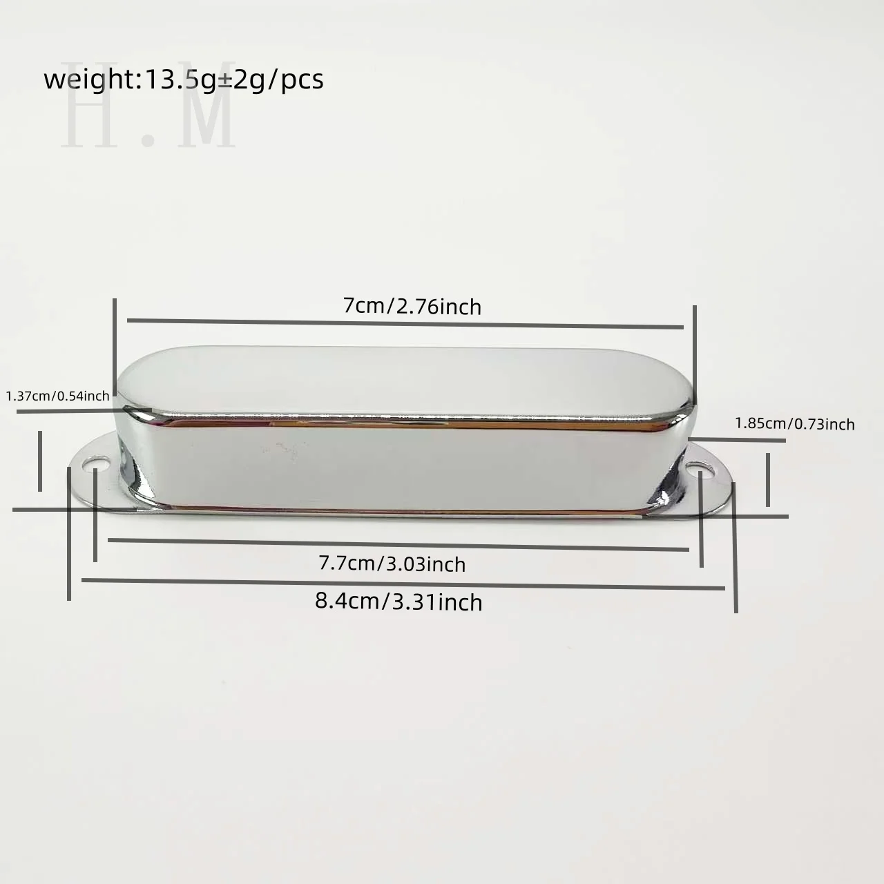 Electric Guitar Pickup Cover in Five Finishes 6 Electric Guitar Pickup Cover in Five Finishes - Image 6