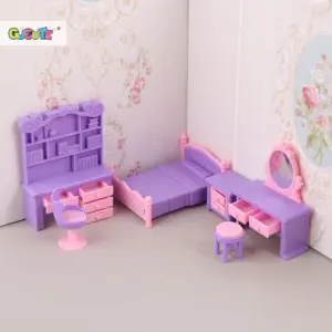Vintage Pastel Dollhouse Miniature Furniture Set 14 Sbce52846a7194e1c9546ea186b5f2230Y