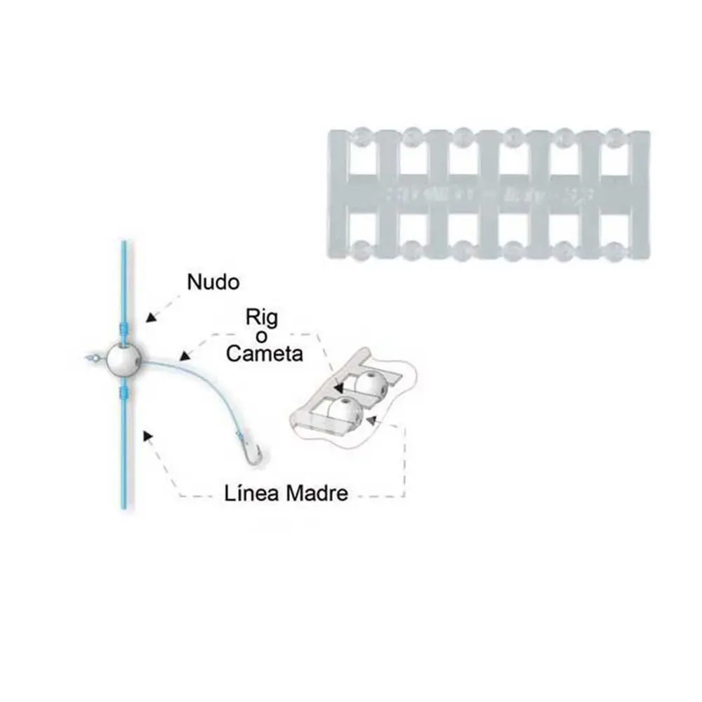 Transparent Carp Fishing Beads Set (47mm & 50mm) 4 Transparent Carp Fishing Beads Set (47mm & 50mm) - Image 4