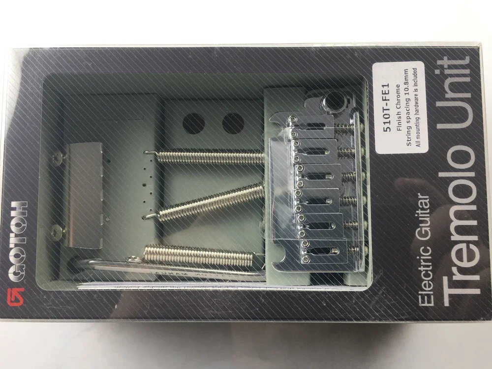 GOTOH 510T-FE1 Vintage Tremolo Bridge for Electric Guitar 5 GOTOH 510T-FE1 Vintage Tremolo Bridge for Electric Guitar - Image 5