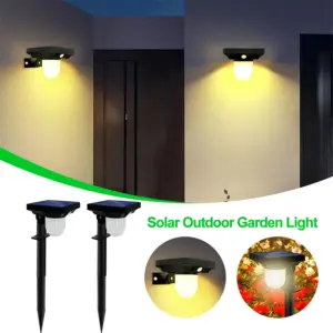 Modern Solar Porch Lights with 13 LEDs