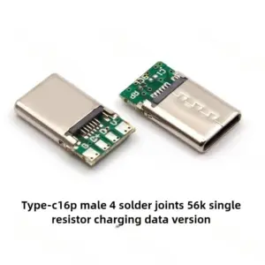 USB Type-C Male Connectors Set — 16/24 Pin Options 9 Sbd453d7cdc35444e93f73aa29cf969fch