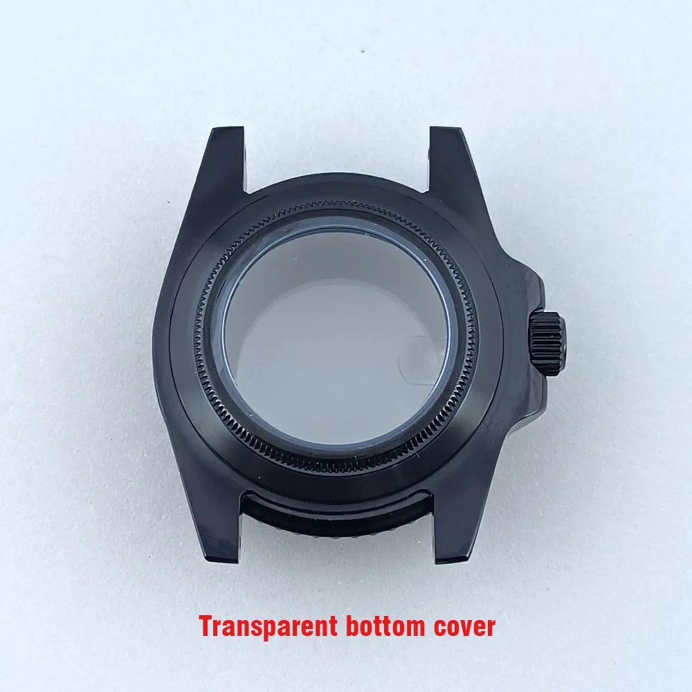 40.5mm Stainless Steel GMT Watch Case Model NH34-NH72 3 40.5mm Stainless Steel GMT Watch Case Model NH34-NH72 - Image 3