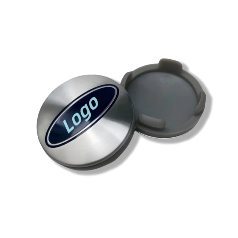 Ford 54mm Hub Cover Badge Set for Mondeo, Focus 4 Ford 54mm Hub Cover Badge Set for Mondeo, Focus - Image 4
