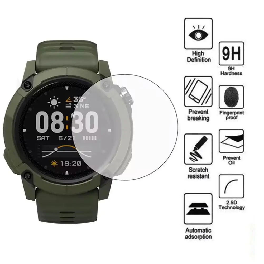 Gauchi NOMAD Watch Tempered Glass Protector 5 Gauchi NOMAD Watch Tempered Glass Protector - Image 5