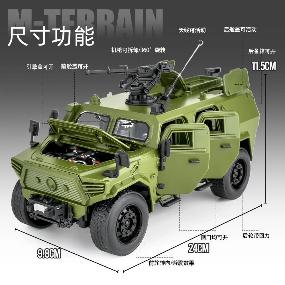 1:18 Scale Dongfeng Mengshi Off-Road Model 2 1:18 Scale Dongfeng Mengshi Off-Road Model - Image 2