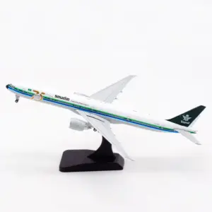 Saudia Boeing 777-300ER Diecast Model 1/400 Scale 7 Sbdfe2b399b09496895cdbbcb9338527av