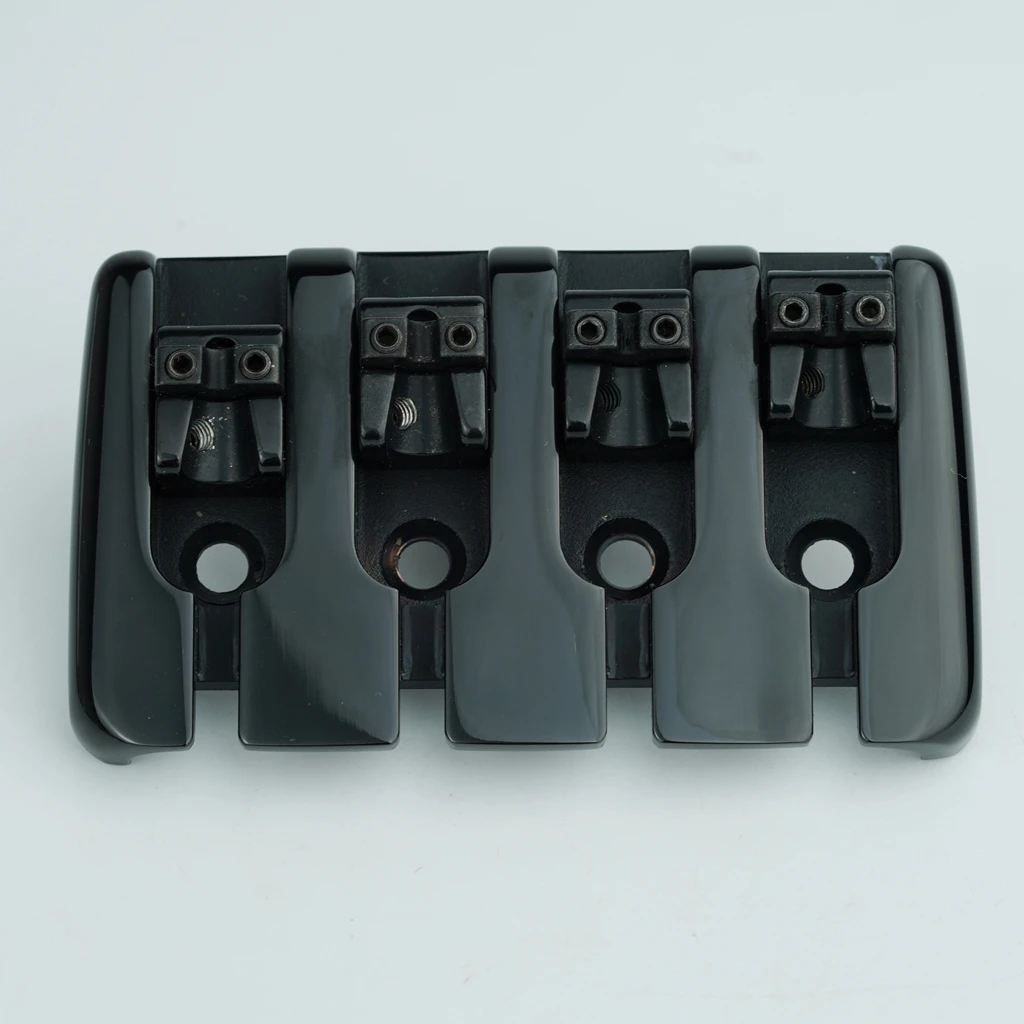 BB001 4-String Metal Bass Bridge 5 BB001 4-String Metal Bass Bridge - Image 5