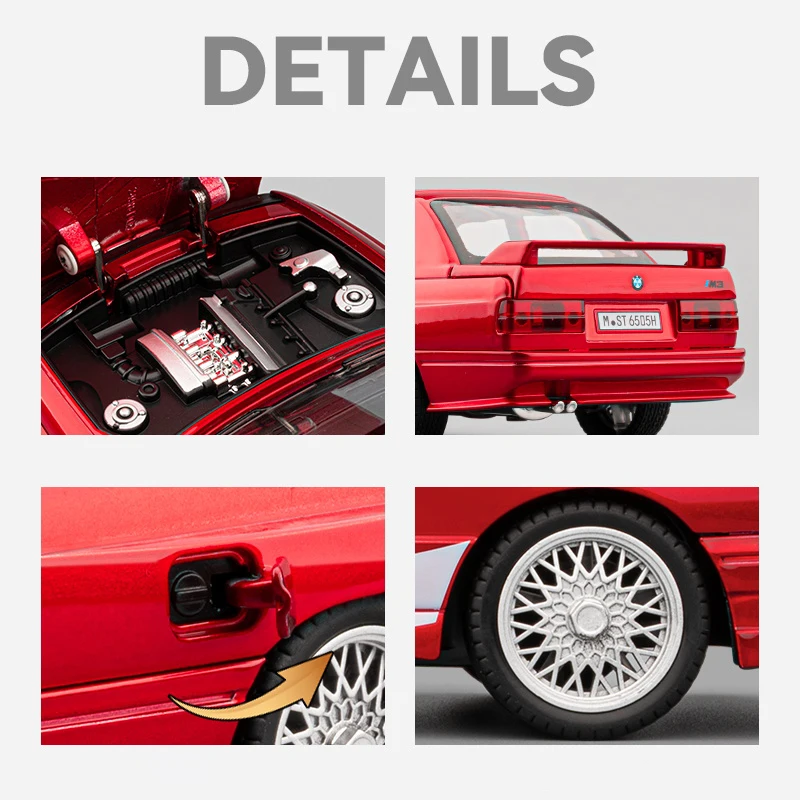 1:24 BMW M3 Coca Cola Diecast Model 6 1:24 BMW M3 Coca Cola Diecast Model - Image 6