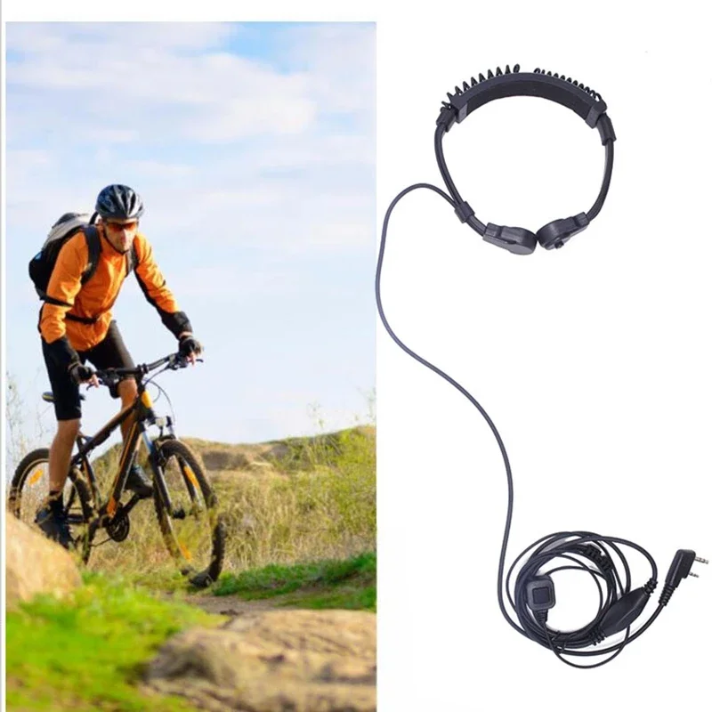 Extendable Acoustic Throat Microphone Headset 6 Extendable Acoustic Throat Microphone Headset - Image 6