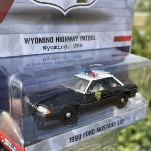 1990 Ford Mustang SSP Police Car Diecast Model 5 Sbe399b75d1f64680aa4f1f666cb0c9feF