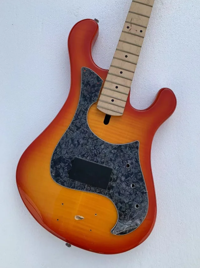 Mother of Pearl Pickguard for D Custom Bass 5 Mother of Pearl Pickguard for D Custom Bass - Image 5