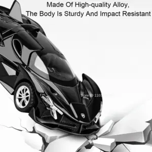 Red EVO Miniature Supercar Model 13.5cm with Lights 12 Sbe537cf955ad4014b07003645579b766c