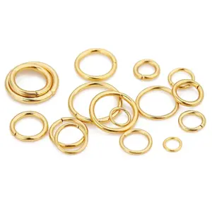 Gold-Plated Stainless Steel Jump Rings Set 13 Sbe6f2ce3db544615a2672ad044ffc6645