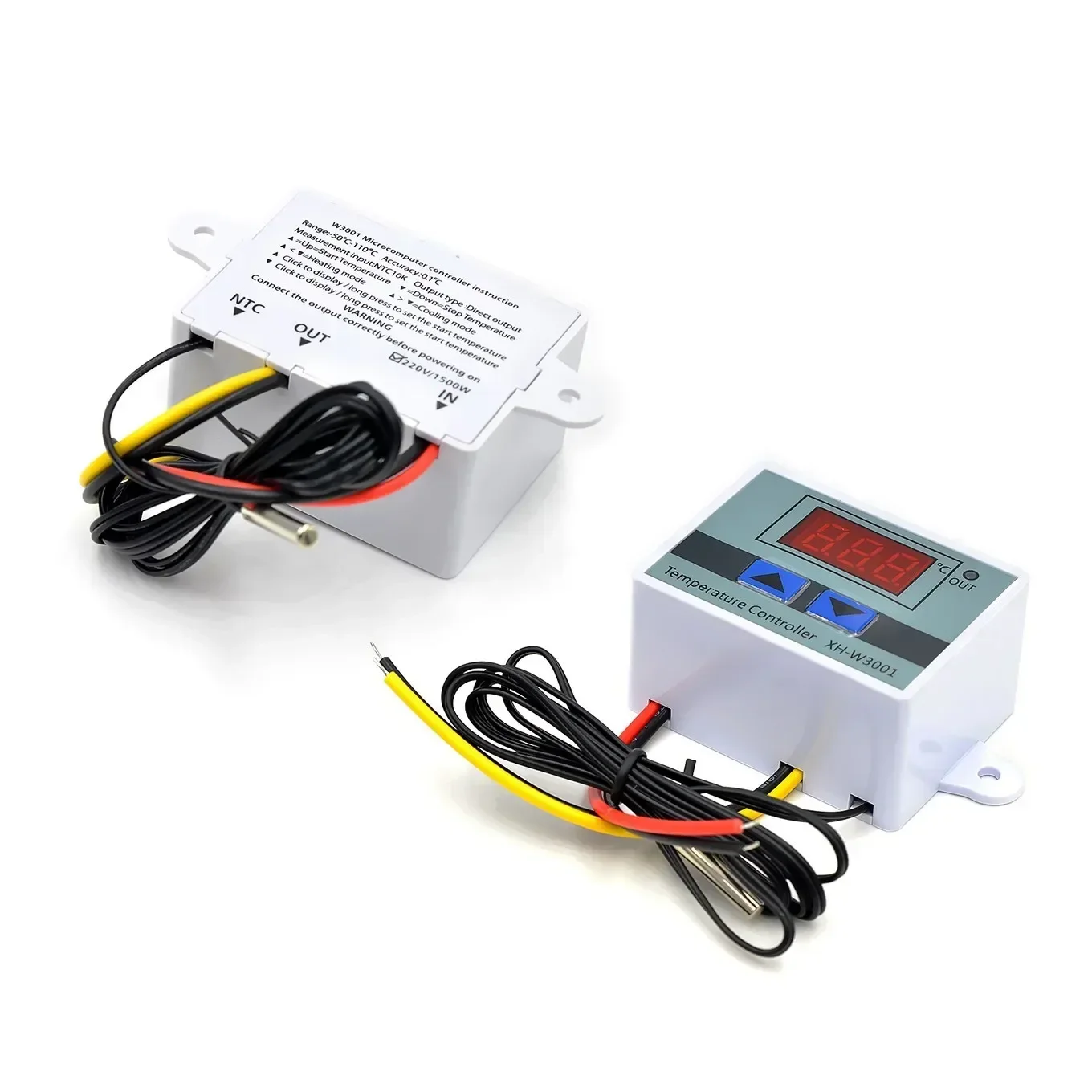 Digital LED Temperature Controller XH-W3001 5 Digital LED Temperature Controller XH-W3001 - Image 5