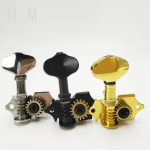 Elegant Plum Blossom Guitar Tuning Pegs Set
