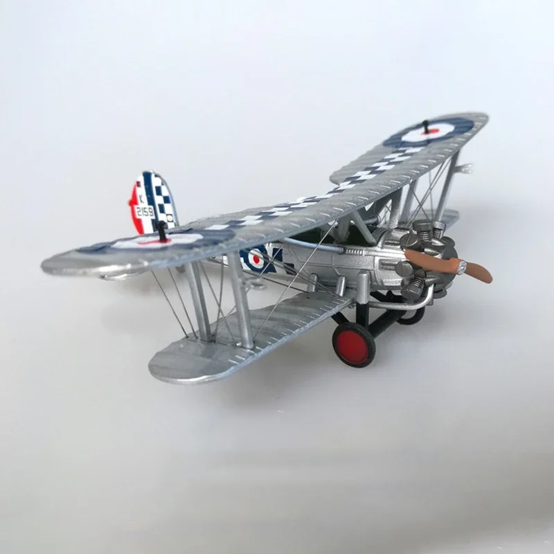 Vintage Red Fighter Aircraft Model 1:72 Scale 2 Vintage Red Fighter Aircraft Model 1:72 Scale - Image 2
