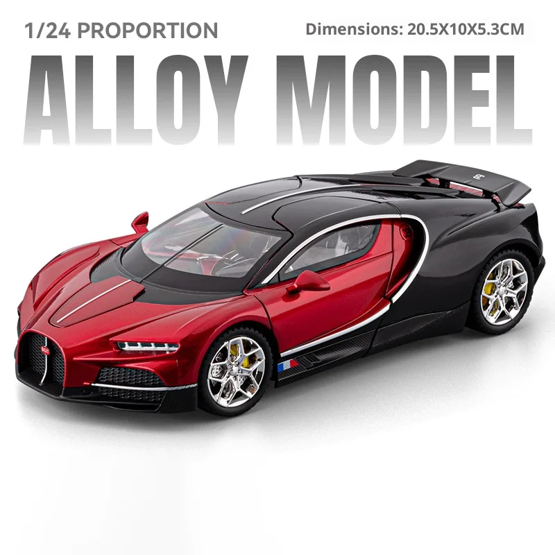 Blue 1:24 Bugatti Tourbillon Scale Model 8 Blue 1:24 Bugatti Tourbillon Scale Model - Image 8