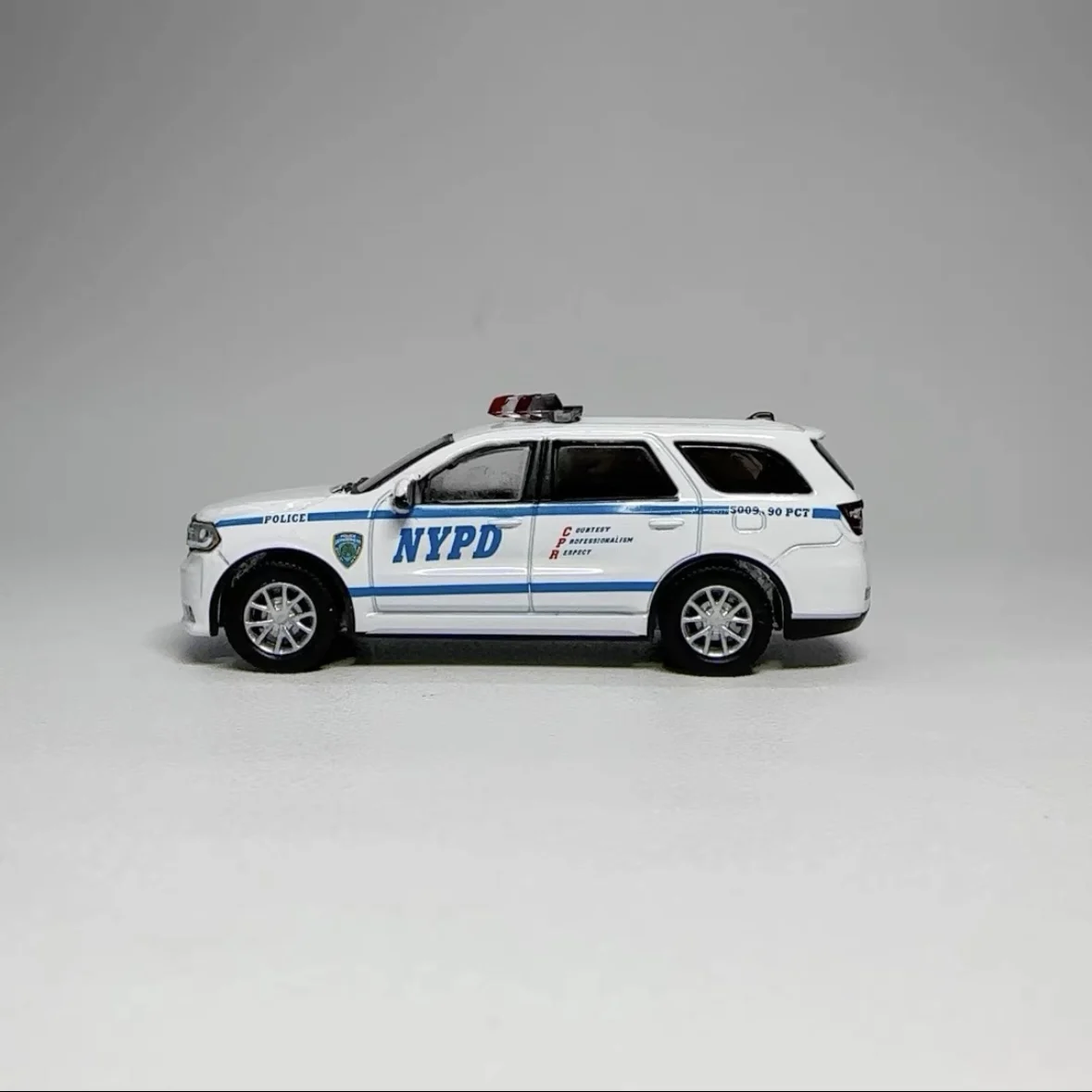 2019 NYPD Dodge Durango Police Car Replica 1:64 Scale 3 2019 NYPD Dodge Durango Police Car Replica 1:64 Scale - Image 3