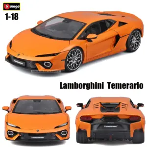 1:18 Lamborghini Temerario Diecast Model in Orange 12 Sbea6b533a5d54d568d0472309a40a204z