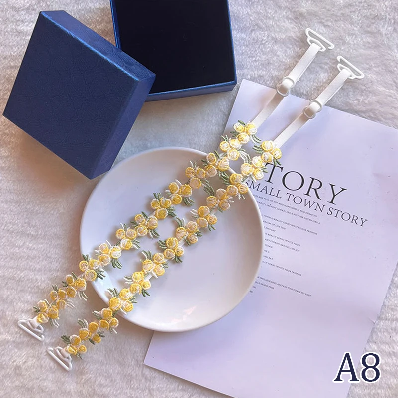 Floral Lace Bra Straps for Women 7 Floral Lace Bra Straps for Women - Image 7