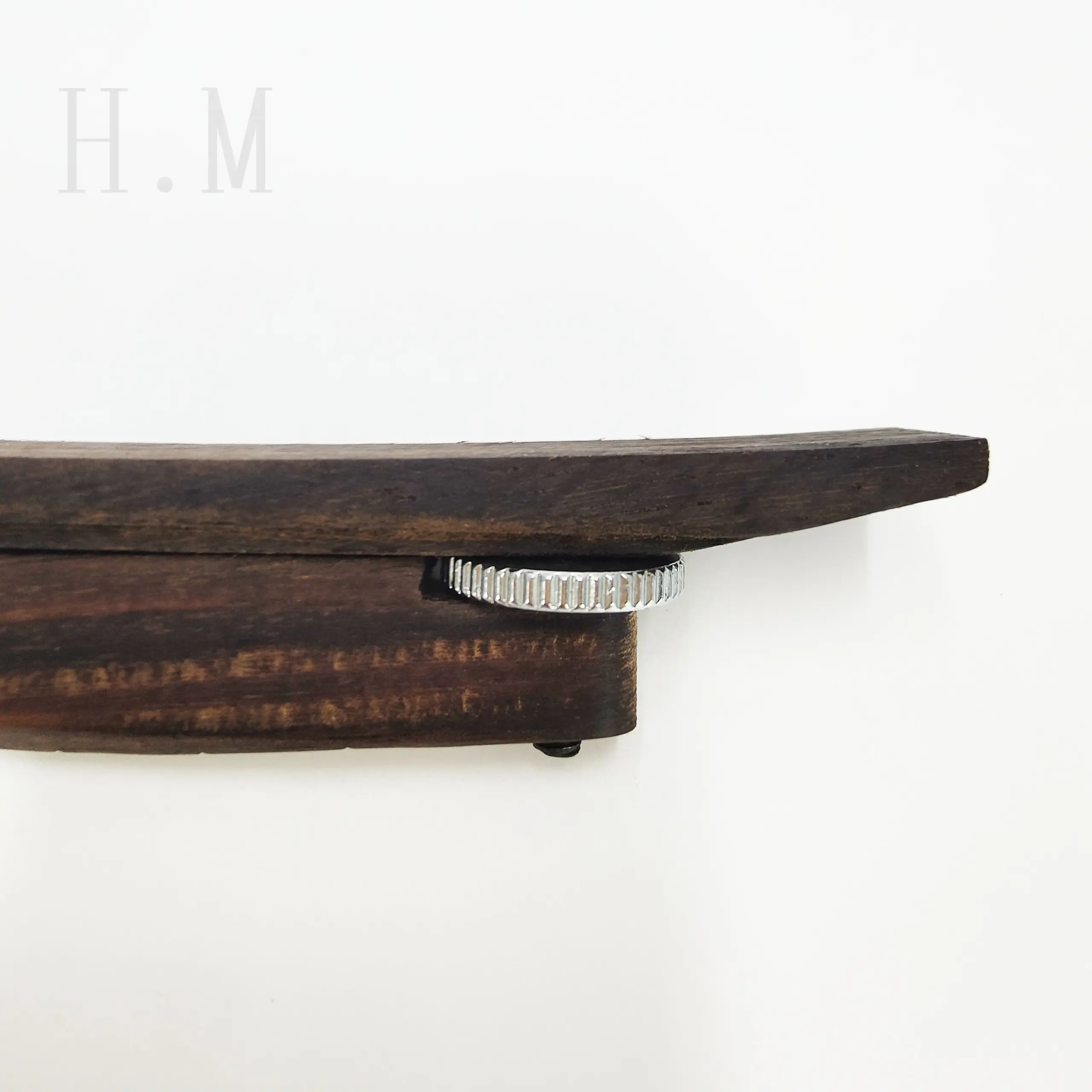 Takahashi Jazz Rose Wood Base Saddle Bridge 4 Takahashi Jazz Rose Wood Base Saddle Bridge - Image 4