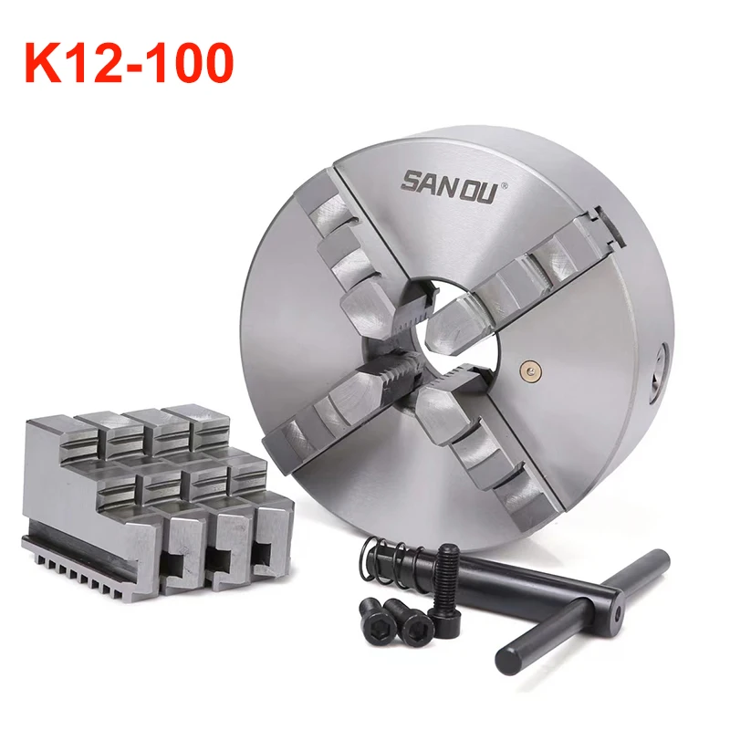K11-100 3-Jaw Lathe Chuck, 100mm Diameter 7 K11-100 3-Jaw Lathe Chuck, 100mm Diameter - Image 7
