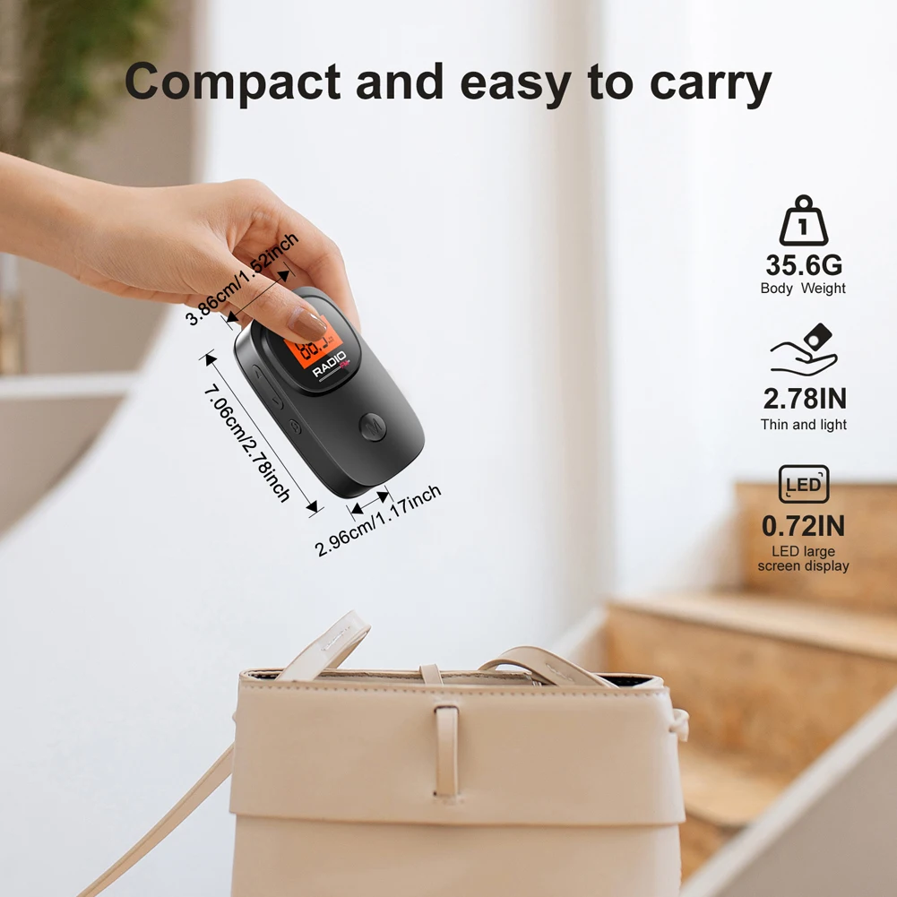 Portable Rechargeable FM Radio 6 Portable Rechargeable FM Radio - Image 6