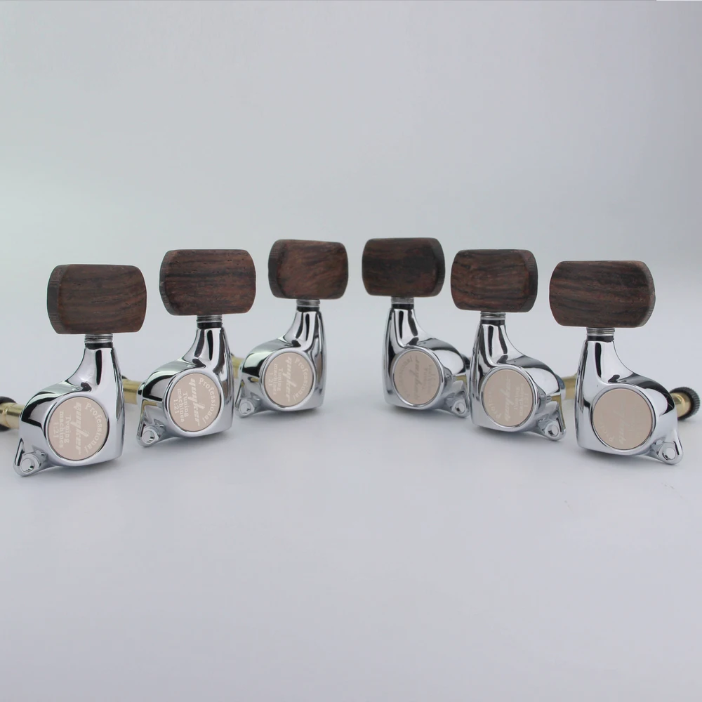 Chrome Locking Tuners for LP and SG Guitars 2 Chrome Locking Tuners for LP and SG Guitars - Image 2