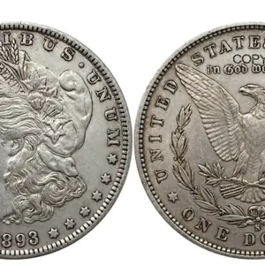 US 1893 S Morgan Silver Coin Replica 17 Sbedf56023a414ef68eaa981bd4d10c2fA